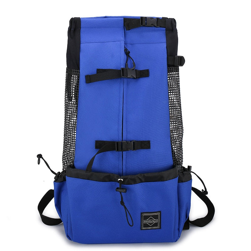 Bolsa de viaje ecológica para mascotas con práctico bolsillo lateral para comodidad y conveniencia