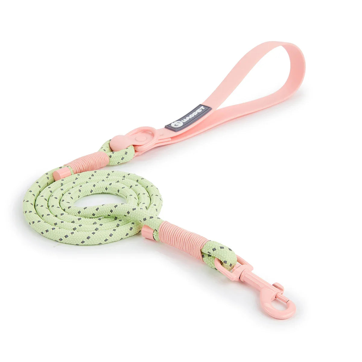 Correa para perro de nylon tejida a mano WebTrek Luxe para comodidad y durabilidad