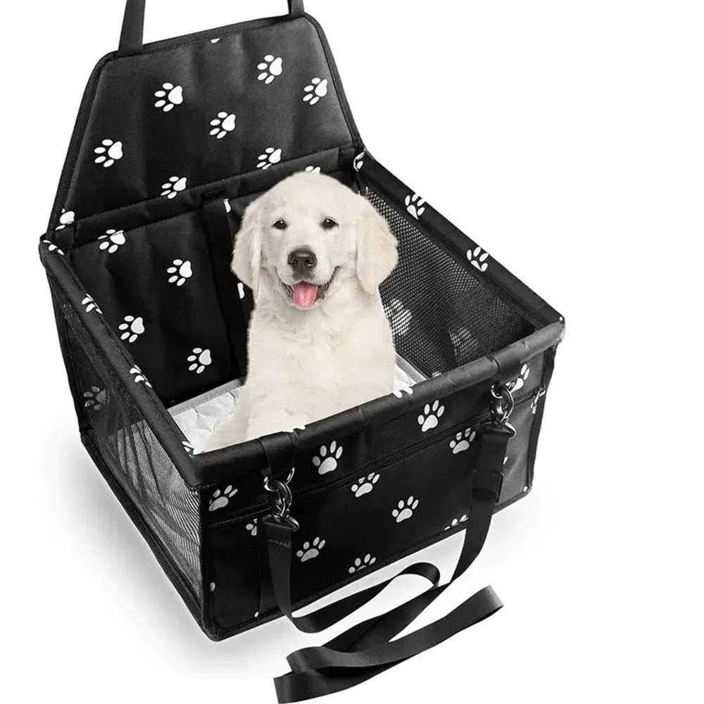 Bolsa de viaje cómoda y asiento de coche para mascotas personalizado