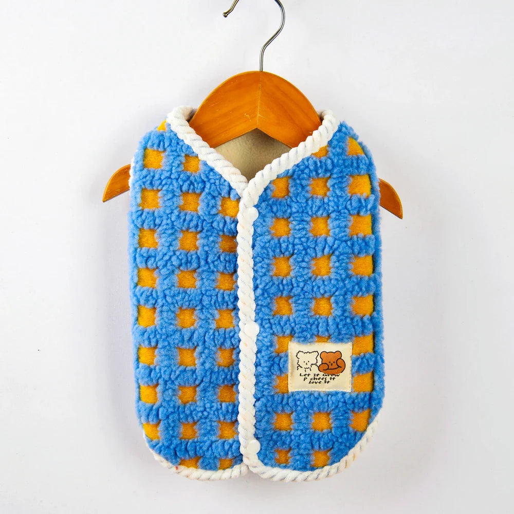 Abrigo de forro polar de lujo y comodidad para Bulldog Francés y Chihuahua para protección cálida