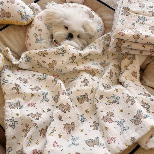 Cama para Mascotas WarmPaw Luxe para Máximo Confort Estacional