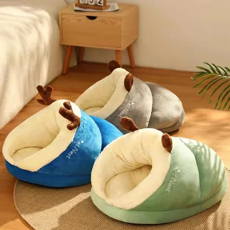 Cama Plegable de Lujo para Perros - Perfecta para un Disfrute Cálido y Cómodo en Invierno