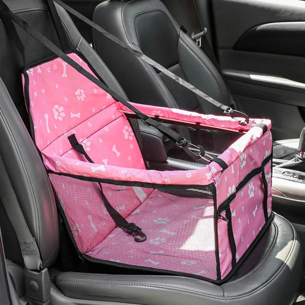 Bolsa de viaje cómoda y asiento de coche para mascotas personalizado