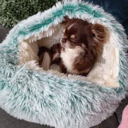 Nido de forro polar auto-calentable cómodo y seguro para tu mascota