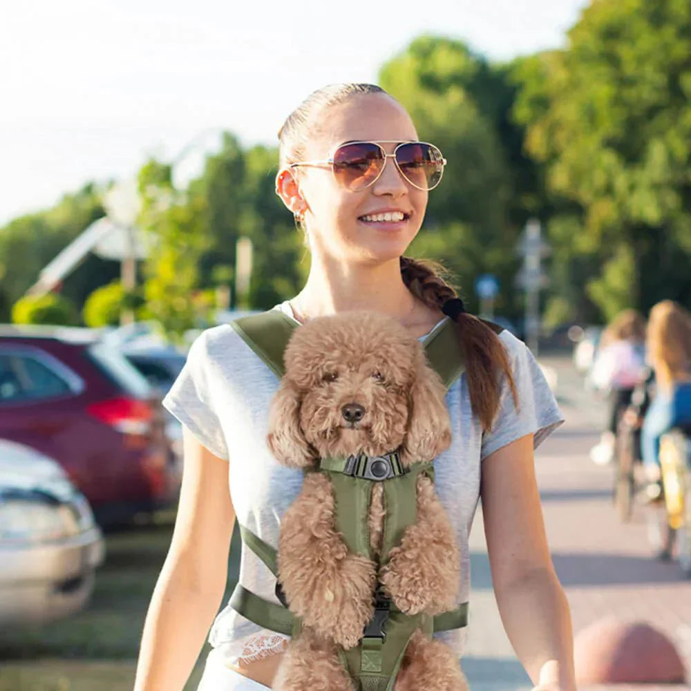 Mochila versátil para perros manos libres para un transporte fácil y cómodo