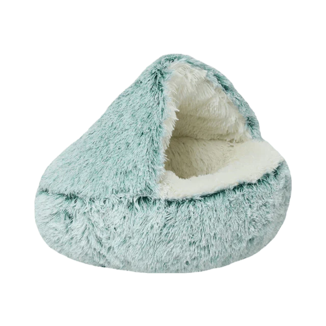 Nido de forro polar auto-calentable cómodo y seguro para tu mascota