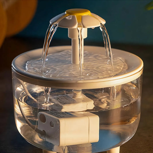 Asegure un flujo eterno de agua fresca y limpia para su gato