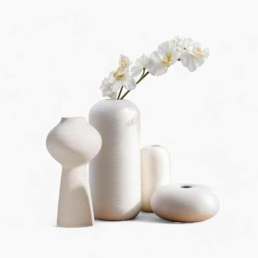 Jarrones de cerámica hechos a mano | Decoraciones elegantes y únicas para tu interior