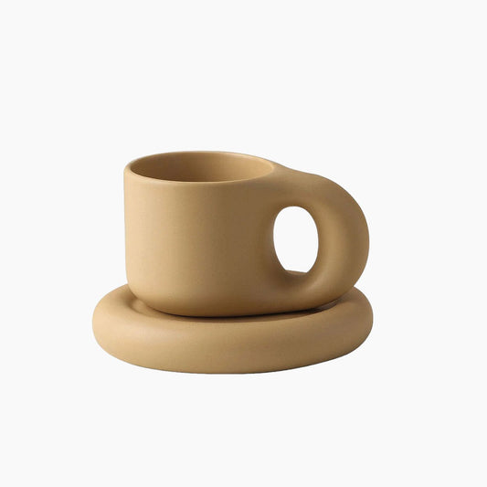 Taza de cerámica elegante y duradera para espresso – Perfecta para tus cafés premium