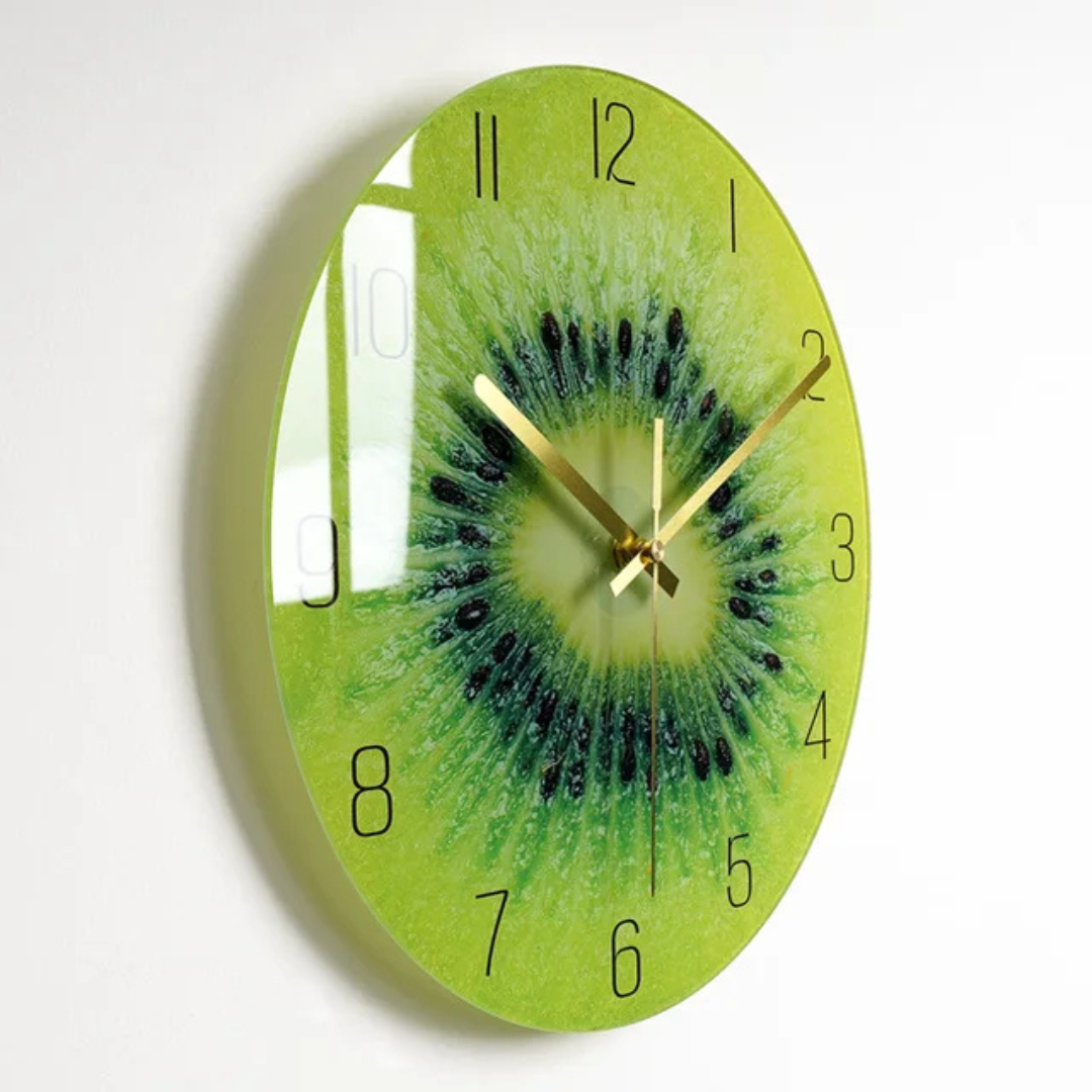Reloj de pared moderno grande y elegante – Reloj decorativo elegante para cocina y sala de estar