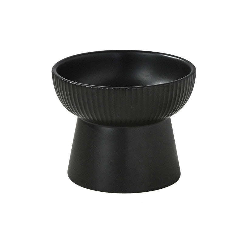 Cuenco para comida de mascotas en forma de puño para mayor comodidad