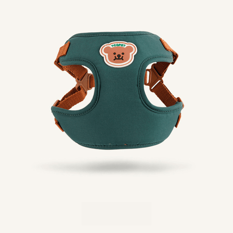 Arnés y correa lindos y ajustables para comodidad y seguridad