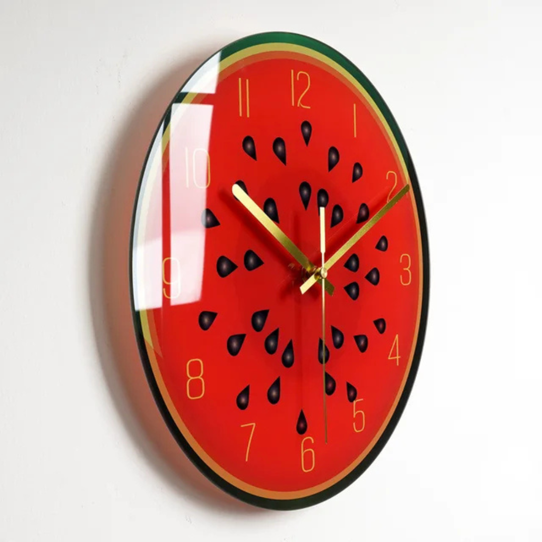 Reloj de pared moderno grande y elegante – Reloj decorativo elegante para cocina y sala de estar