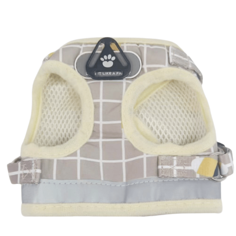 Conjunto de camiseta sin mangas reflectante protectora y cinturón para caminar seguro y con estilo