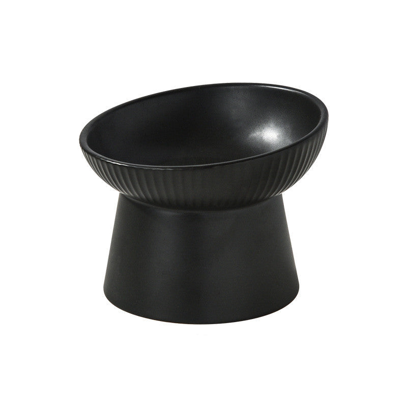 Cuenco para comida de mascotas en forma de puño para mayor comodidad