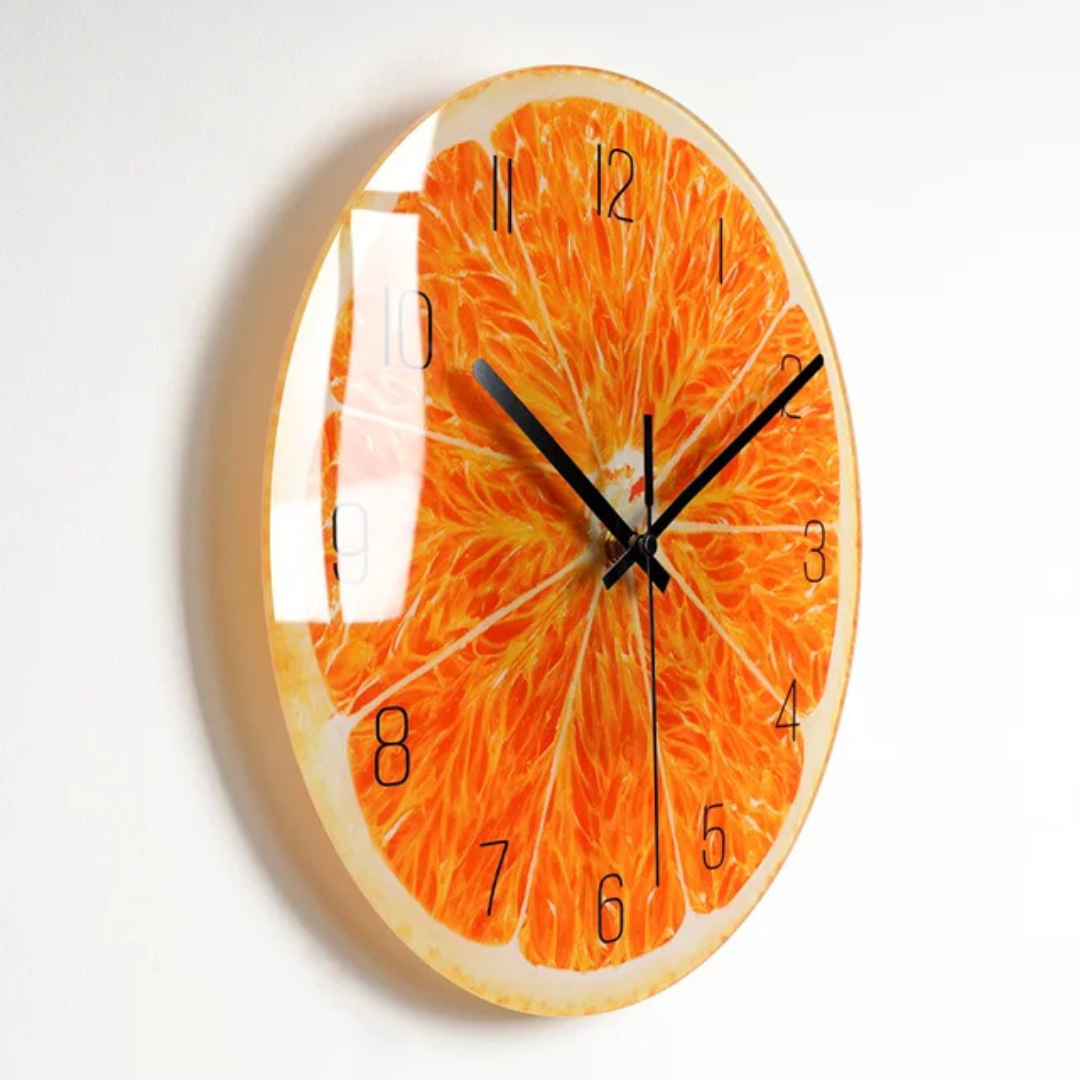 Reloj de pared moderno grande y elegante – Reloj decorativo elegante para cocina y sala de estar