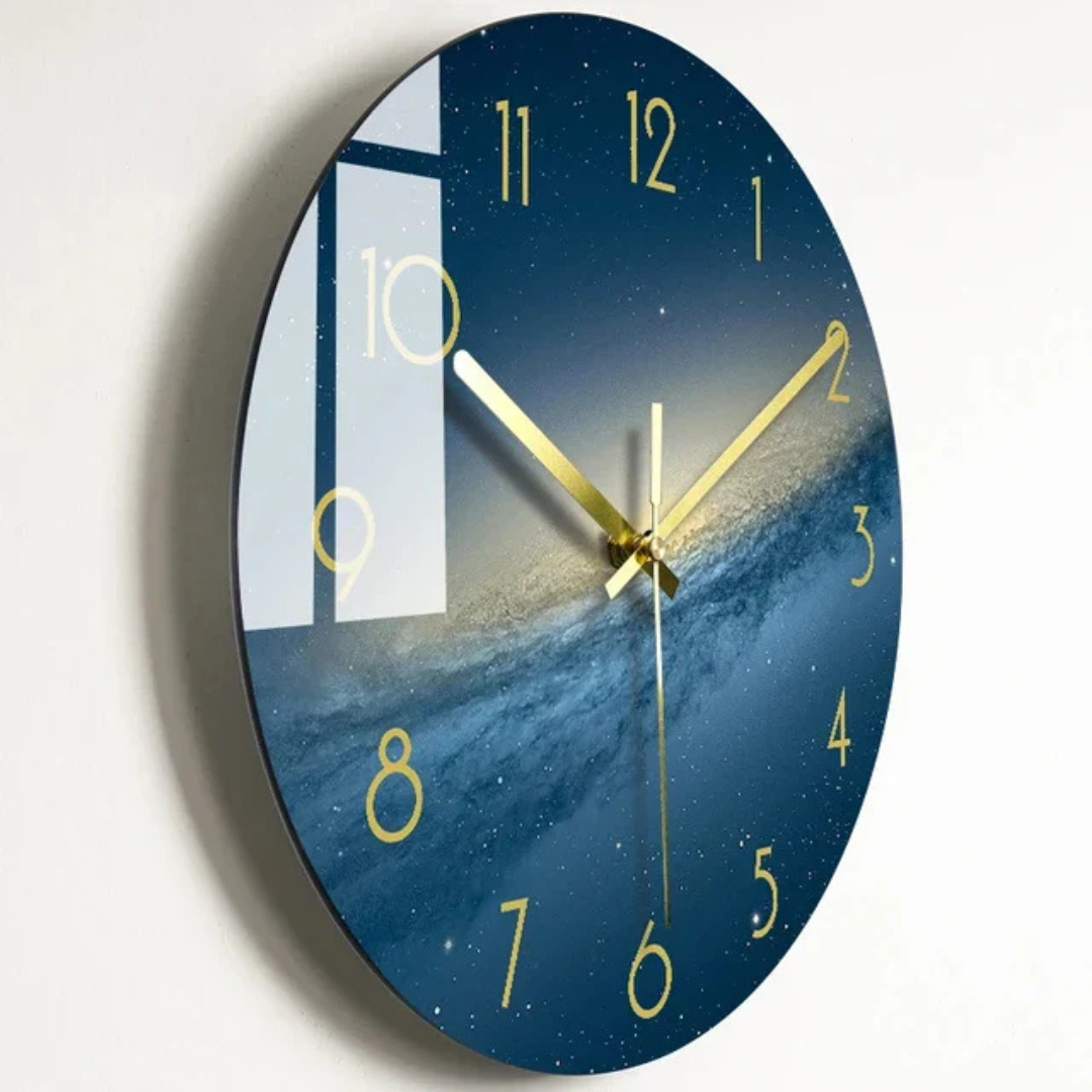 Reloj de pared moderno grande y elegante – Reloj decorativo elegante para cocina y sala de estar