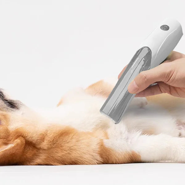 Accesorio personalizable para cuidado de mascotas y aspiradora con cámara transparente para máxima comodidad