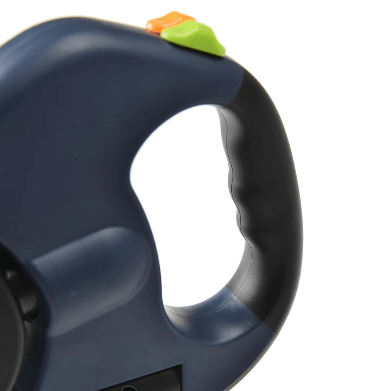 Correa doble para perro con luz LED - Fuerte hasta 30kg para salidas seguras y con estilo