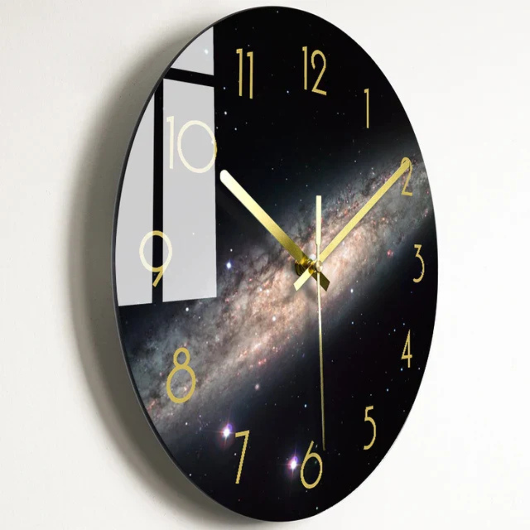 Reloj de pared moderno grande y elegante – Reloj decorativo elegante para cocina y sala de estar