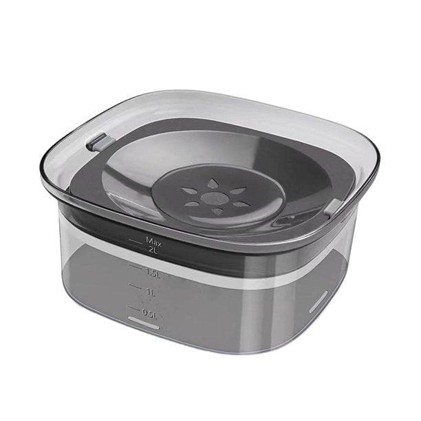 Cuenco refrescante anti-desorden para bebidas para mascotas