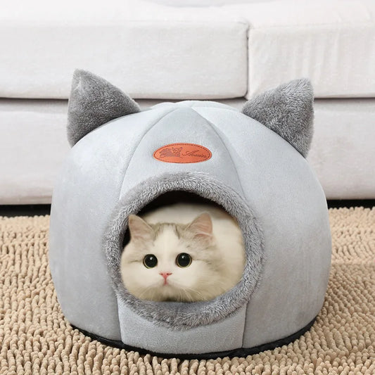 Cama tienda acogedora para dormir profundamente para mascotas para máxima comodidad y calidez