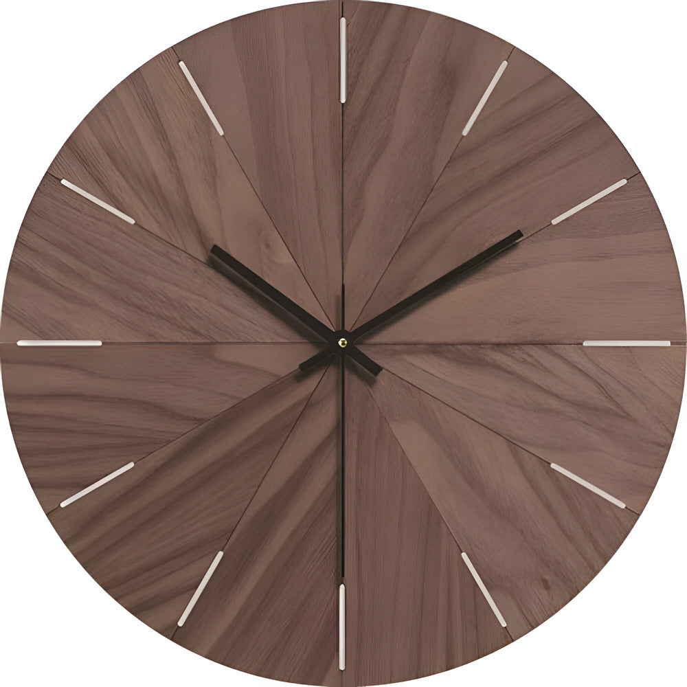 Arista - Reloj de pared de madera minimalista elegante para un aspecto moderno