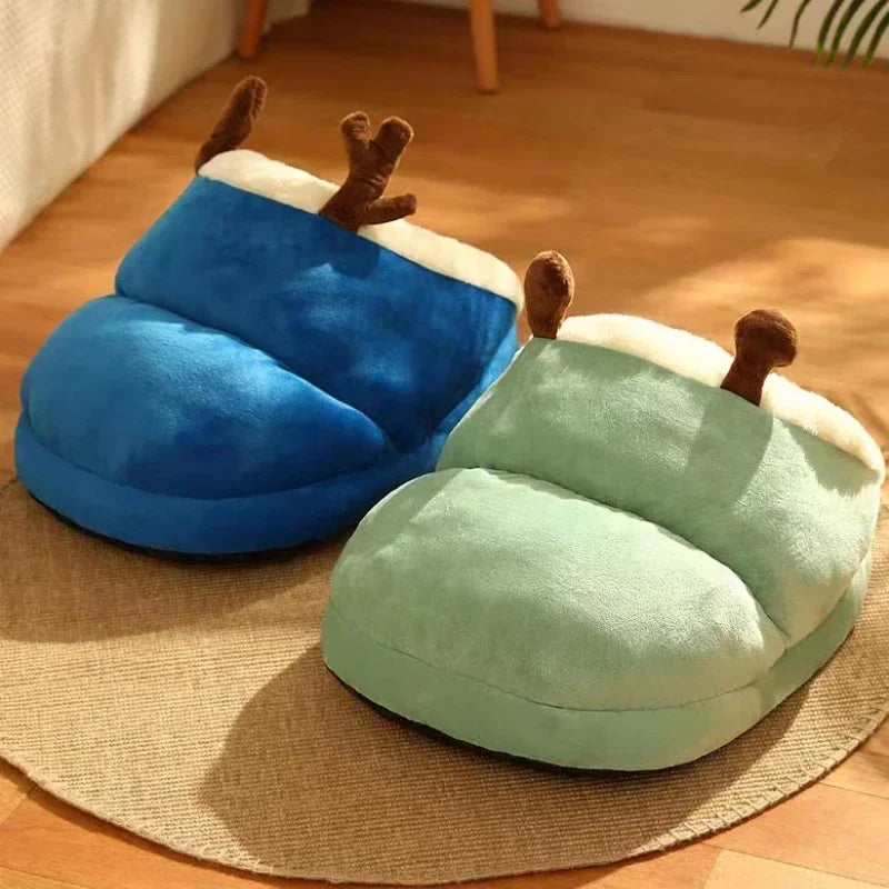 Cama Plegable de Lujo para Perros - Perfecta para un Disfrute Cálido y Cómodo en Invierno
