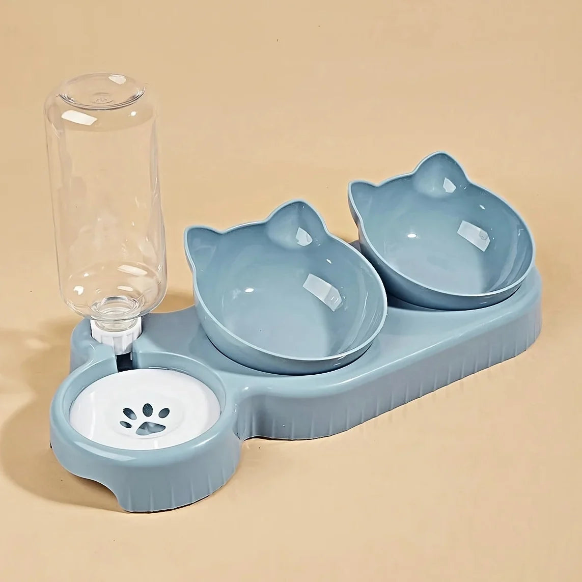 Comedero cómodo y ergonómico para gatos para una comida saludable