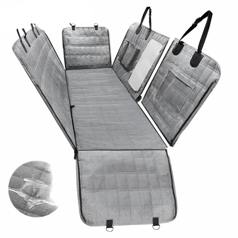 Funda impermeable para asiento de perro para coche - Protege fácilmente tu coche y a tu perro