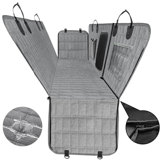 Hamaca de viaje para perros de confort supremo para asiento trasero