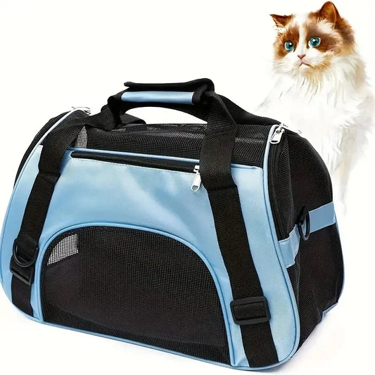 Bolsa de viaje de lujo para mascotas para un transporte fácil y cómodo
