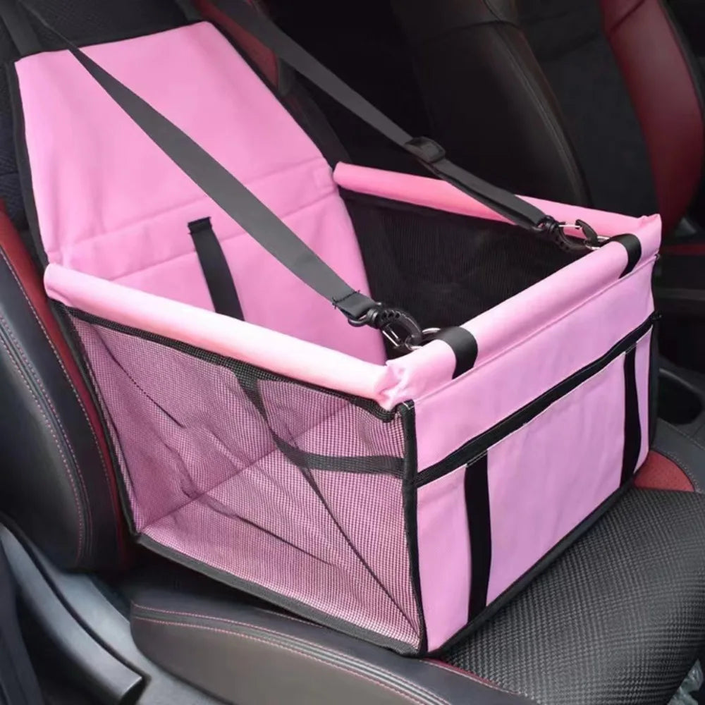 Bolsa de viaje cómoda y asiento de coche para mascotas personalizado