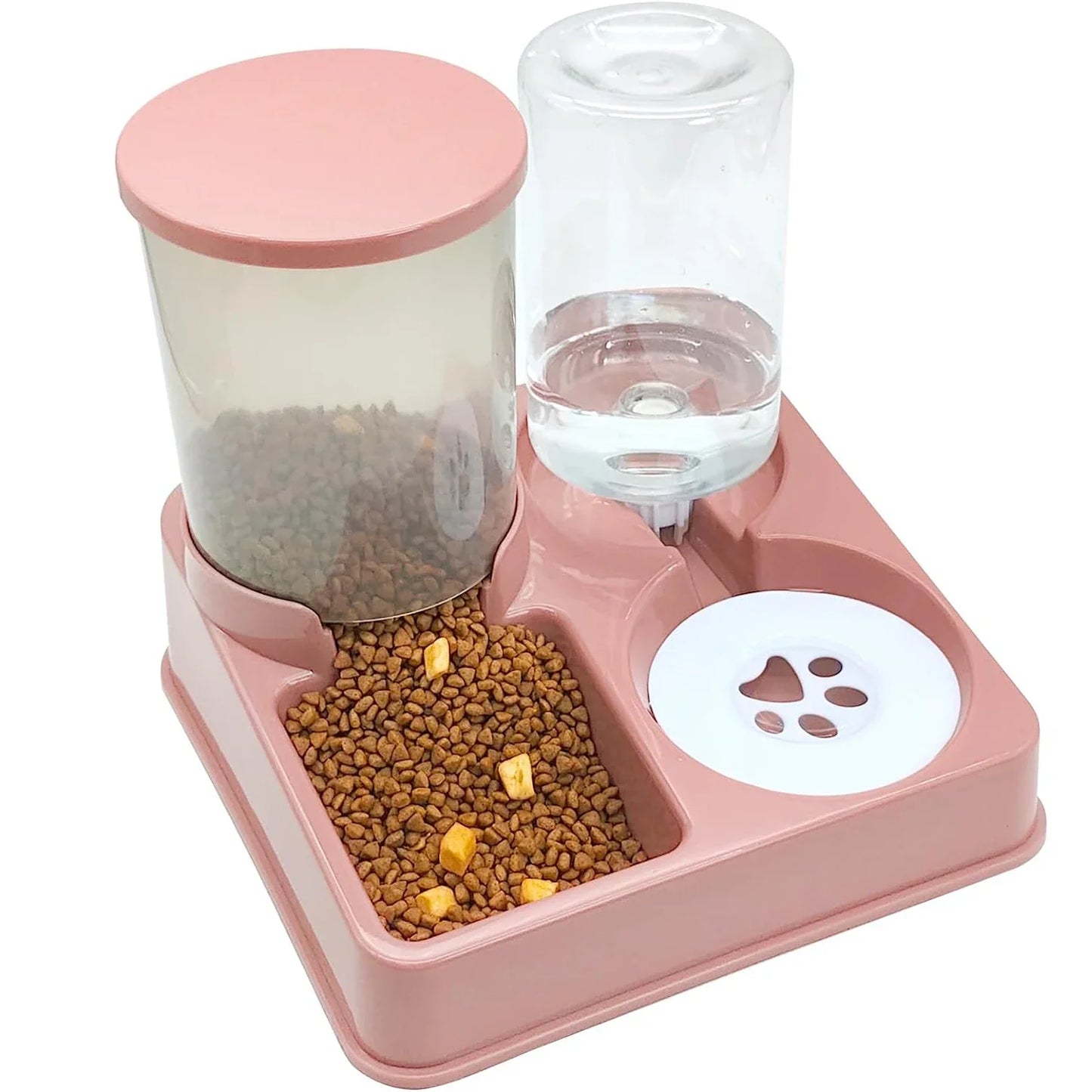 Dispensador automático inteligente de comida y agua para mascotas