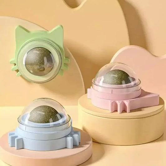 Pelota de juego para gatos para un estómago saludable y más alegría