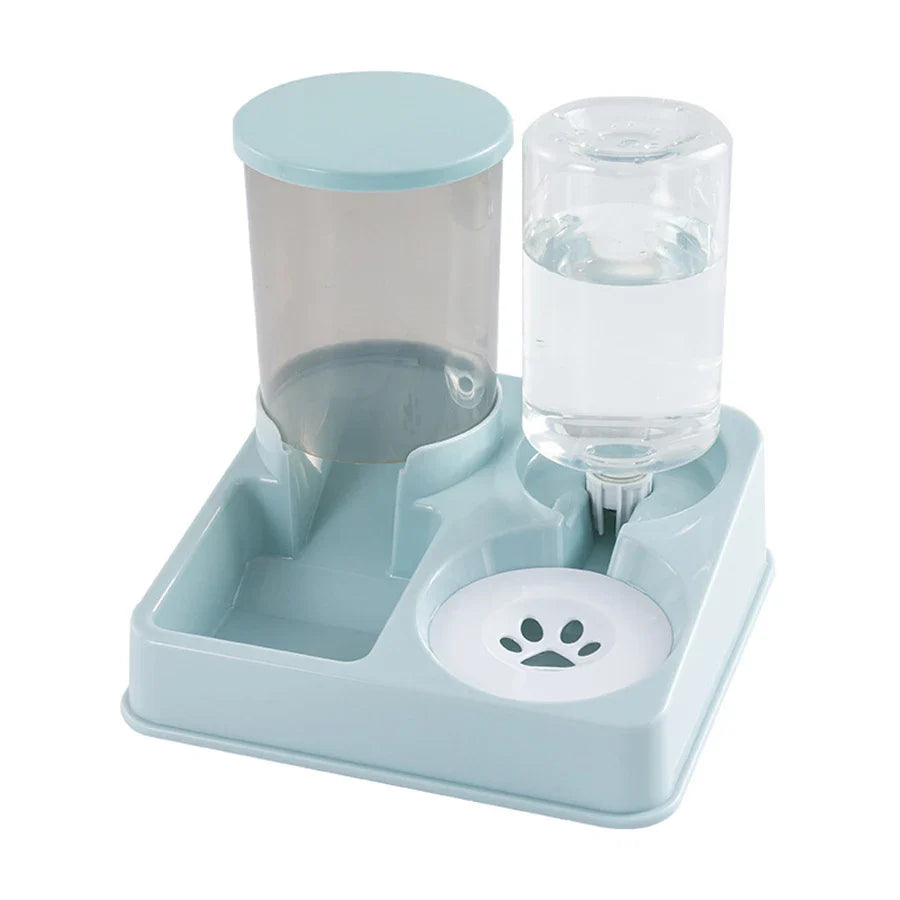 Dispensador automático inteligente de comida y agua para mascotas