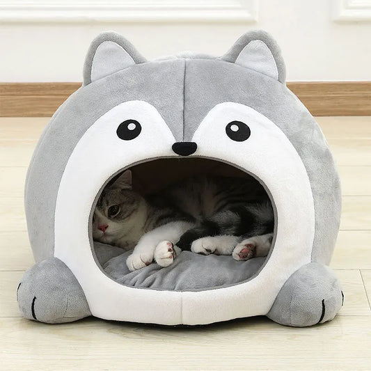 Almohada amorosa y abrazable para gatos y cachorros