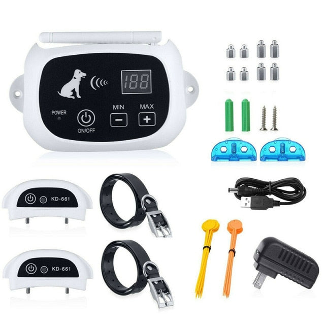 Sistema de Control Inalámbrico para Mascotas con Alcance Ajustable para Comodidad y Seguridad
