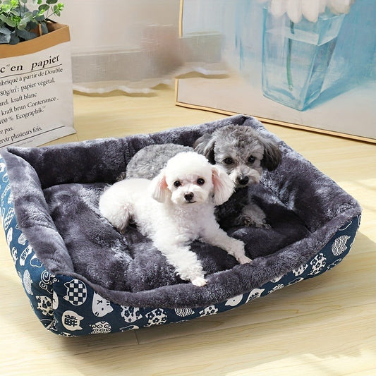 Sofá cama de lujo PlushPaws para perros