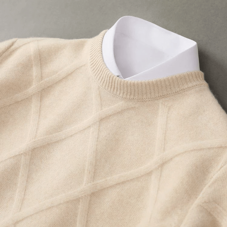 Fabian - Timeless Elegant Classic Cashmere Sweater for Stylish Comfort