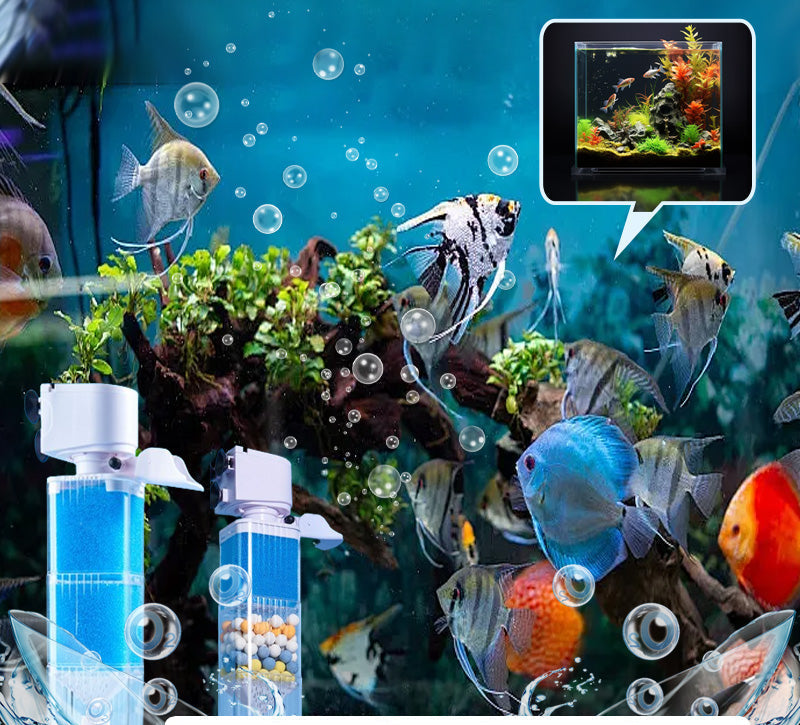 Filtro Todo en Uno Definitivo para el Cuidado Perfecto del Acuario